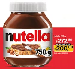 Nutella Kakaolu Fındık Kreması 750 gr