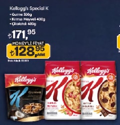 Kellogg's Special K Gurme Bitter Çikolatalı ve Hindistan Cevizli 300 gr