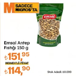 Emsal Antep Fıstığı 150 gr