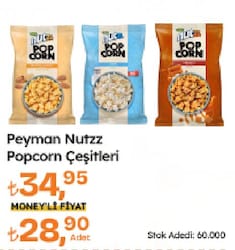 Peyman Nutzz Popcorn Çeşitleri 
