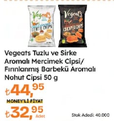 Vegeat's 50 gr Barbekü Aromalı Nohut Cips