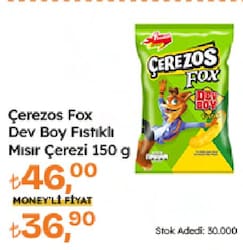 Çerezos Fox Dev Boy Fıstıklı Mısır 150 gr
