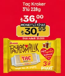 Ülker Taç Kraker 76 gr 3'lü