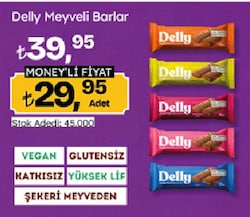 Delly Meyveli Barlar/Adet