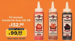 Fo Çilek Meyveli Topping (Dondurma Sosu) 350 Gr
