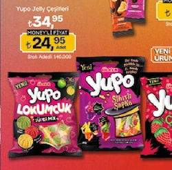 Ülker Yupo Jelly Çeşitleri