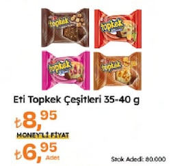 Eti Topkek Fındıklı Kakaolu Kek 35 gr
