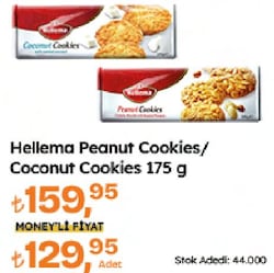 Hellema Peanut Cookies /Coconut Cookies 175 g 