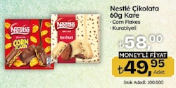 Nestle Corn Flakes Kare Çikolata 60 gr