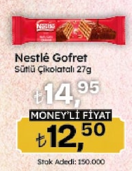 Nestle Classic Sütlü Çikolatalı Çıtır Gofret 27 gr