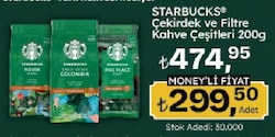 Starbucks Öğütülmüş Kahve 200 gr