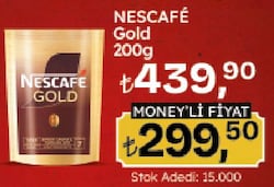Nescafe Gold Granül Kahve 200 gr Eko Paket