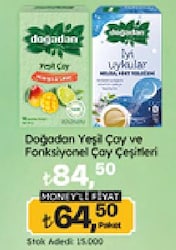 Doğadan Sade Yeşil Çay 20'li