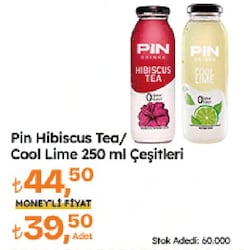 Pin Drinks Hibiscus Tea 250 ml