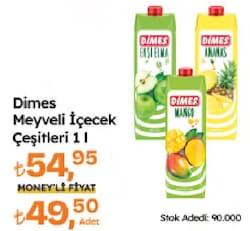 Dimes Meyve Suyu 1 lt