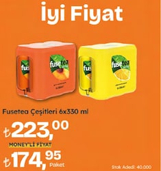 Fuse Tea Soğuk Çay 6x330 ml