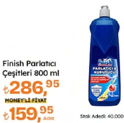 Finish 800 ml Bulaşık Makinesi Parlatıcısı