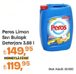 Peros Sıvı Bulaşık Deterjanı 4 kg