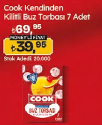 Cook Kendinden Kilitli Buz Torbası 7'li