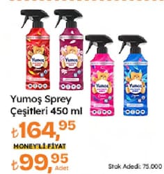 Yumoş Yıkaması Zor Eşyalar için Sprey 450 ml