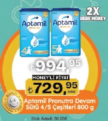 Aptamil 5 Çocuk Devam Sütü 800 gr