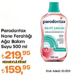 Parodontax Nane Ferahlığı 500 ml Gargara