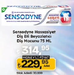 Sensodyne Hassasiyet ve Diş Eti Beyazlatıcı Florürlü Diş Macunu 75 ml