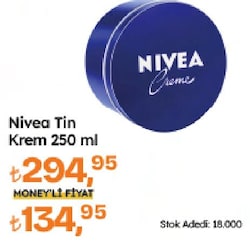 Nivea Creme Nemlendirici Krem 250 ml