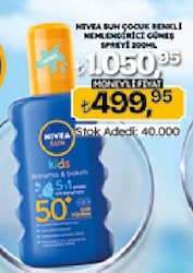 Nivea Koruma & Bakım 200 ml 50 Faktör Çocuk Güneş Spreyi