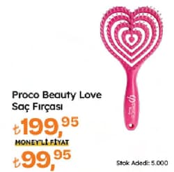 Proco Beauty Love Saç Fırçası 