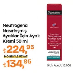 Neutrogena Norveç Formülü Nasırlaşmış Ayaklar İçin Ayak Kremi 50 ml