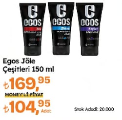 Egos 3 Styler 150 ml Krem Jöle
