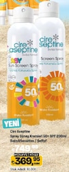 Cire Aseptine Baby Spf50+ Güneş Korucuyu Sprey 200 Ml