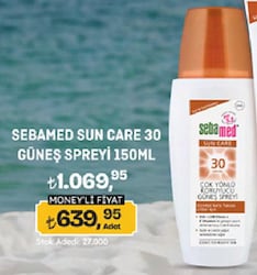 Sebamed Sun Care Çok Yönlü Koruyucu 150 ml 30 Faktör Güneş Spreyi