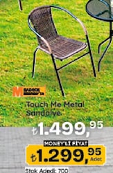 Touch Me Metal Sandalye 