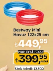 Bestway 51025 122x25 cm 3 Boğumlu Çocuk Havuzu