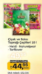 Torflower 10 lt Çiçek Saksı Toprağı