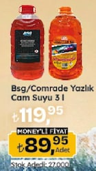 Bsg Yazlık Cam Suyu 3 L