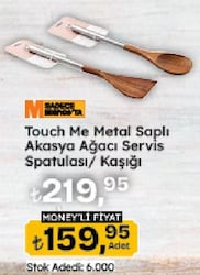 Touch Me Metal Saplı Akasya Ağacı Servis Spatulası