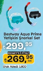 Bestway Aqua Prime Yetişkin Şnorkel Set 