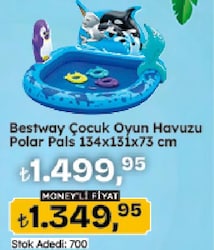 Bestway 53156 Oyun Merkezi Polar Pals 134x131x73