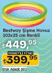 Bestway 51104 102x25 cm Çocuk Havuzu