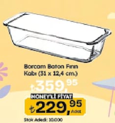 Paşabahçe 59894 Borcam Baton Midi Kek Kalıbı