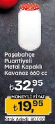 Paşabahçe Puantiyeli Metal Kapaklı Kavanoz 660 cc