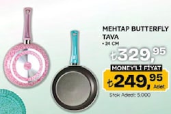 Mehtap Tava Butterfly 24 cm