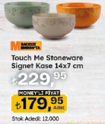 Touch Me Stoneware Sıgnet Kase 14X7 Cm
