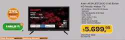 Axen AX24LEDI262C-S HD 24'' 61 Ekran Uydu Alıcılı webOS Smart LED TV