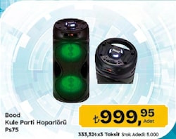 Bood PS75 Kule Parti Hoparlörü