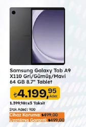 Samsung Galaxy Tab A9 SM-X110 64 GB 8.7' Tablet
