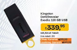Kingston Exodia USB 3.2 Gen1 DTX/128GB 128 GB Flash Bellek